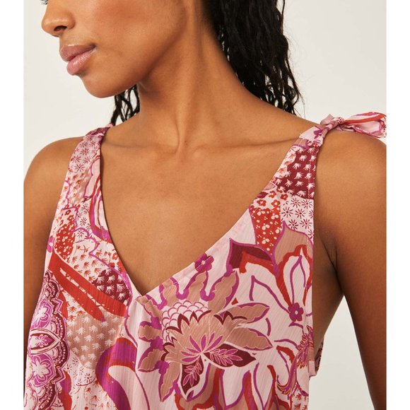 🎉LAST CHANCE🎉 NWT Free People Weekend In Mantauk Cami / Blush Combo - Picture 4 of 6